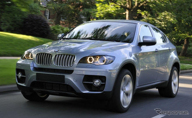 BMW X6 にハイブリッド