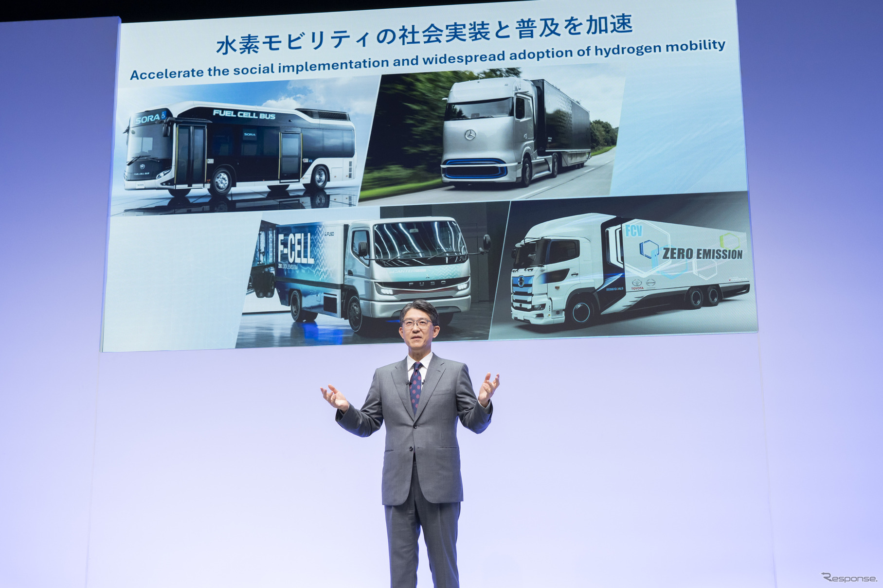 トヨタの佐藤社長
