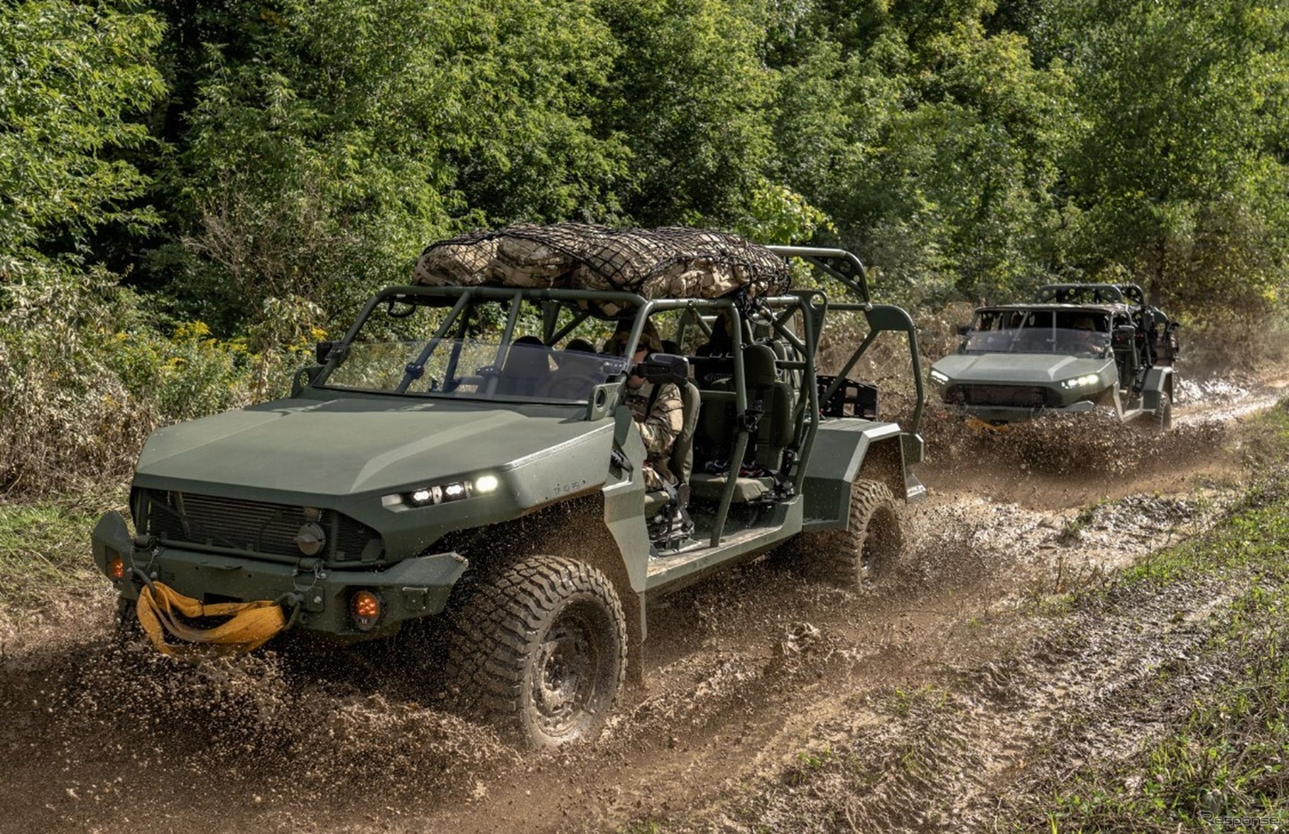 シボレー・コロラドZR2ベースのGMの軍用車用