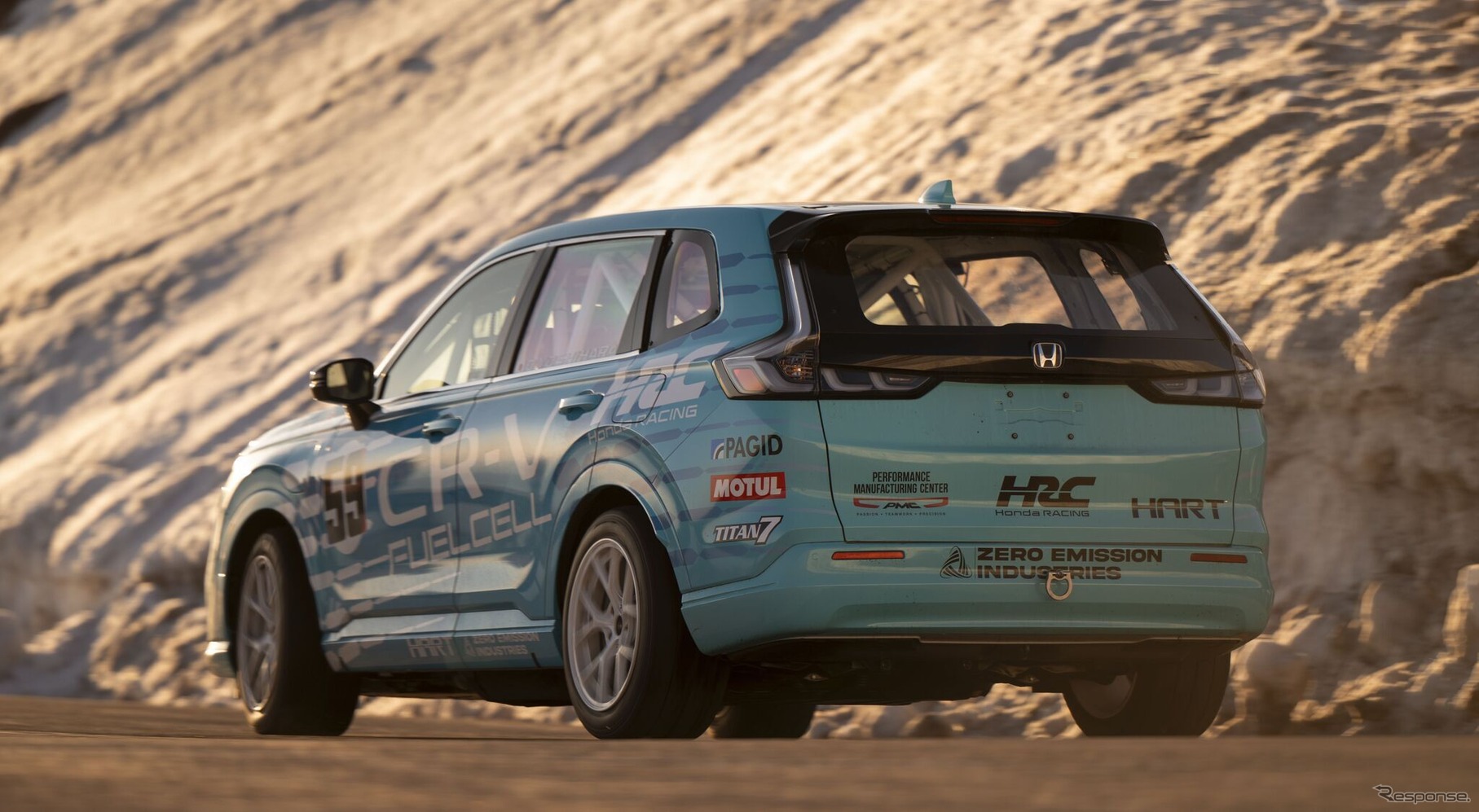 ホンダCR-V「e:FCEV」のパイクスピーク2025参戦車両