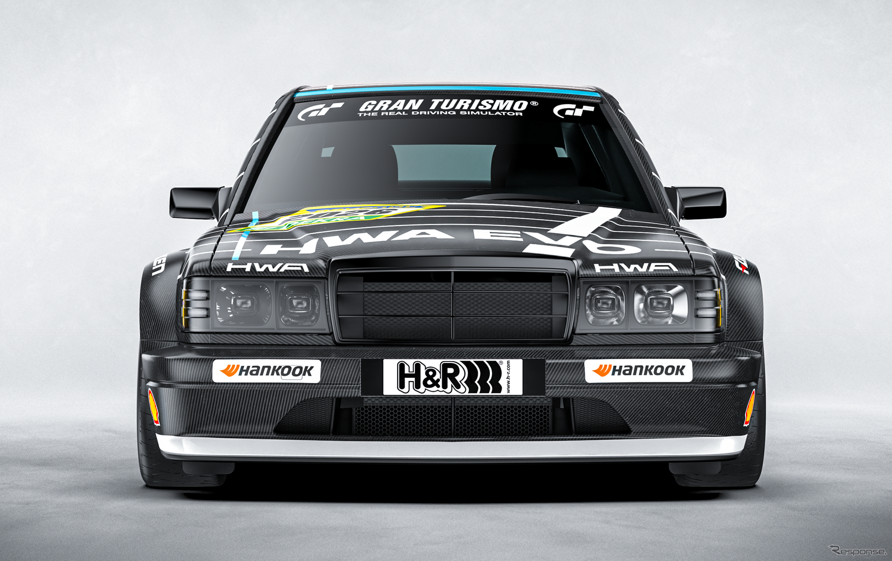 1990年代のメルセデスベンツ『190E 2.5-16エボリューション2』の復刻モデル「HWA EVO」