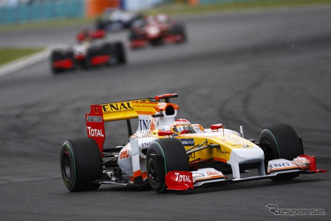 ルノー、罰金払って出場停止免除…ヨーロッパGP