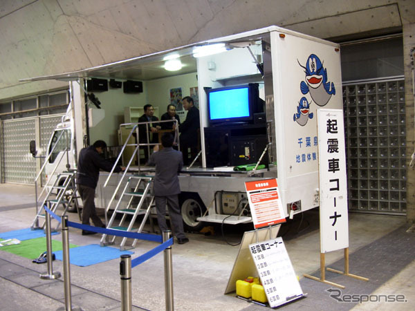 【東京ショー2002速報】モーターショーで地震体験? ---関係あるようで無いようで