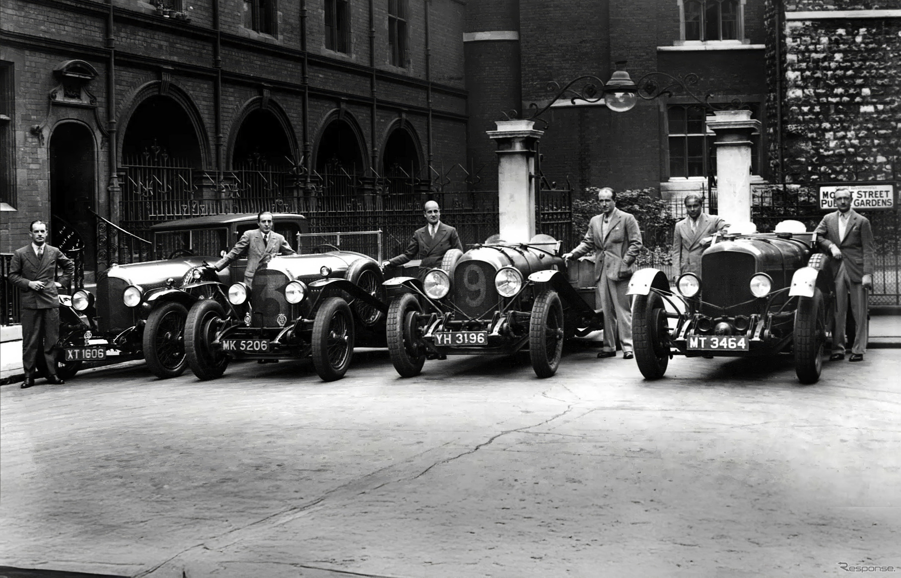 1929年のル・マン24時間レースで1-2-3-4フィニッシュを飾ったベントレー