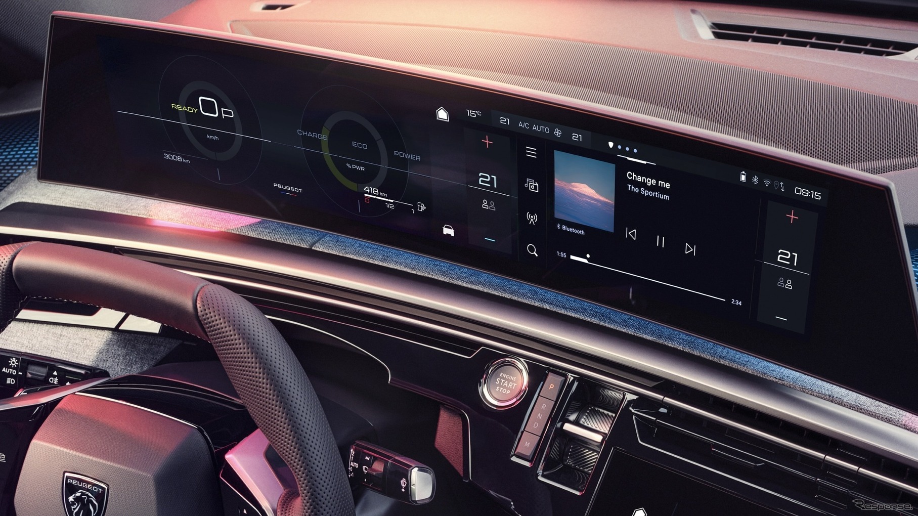 プジョー3008新型（ハイブリッド）