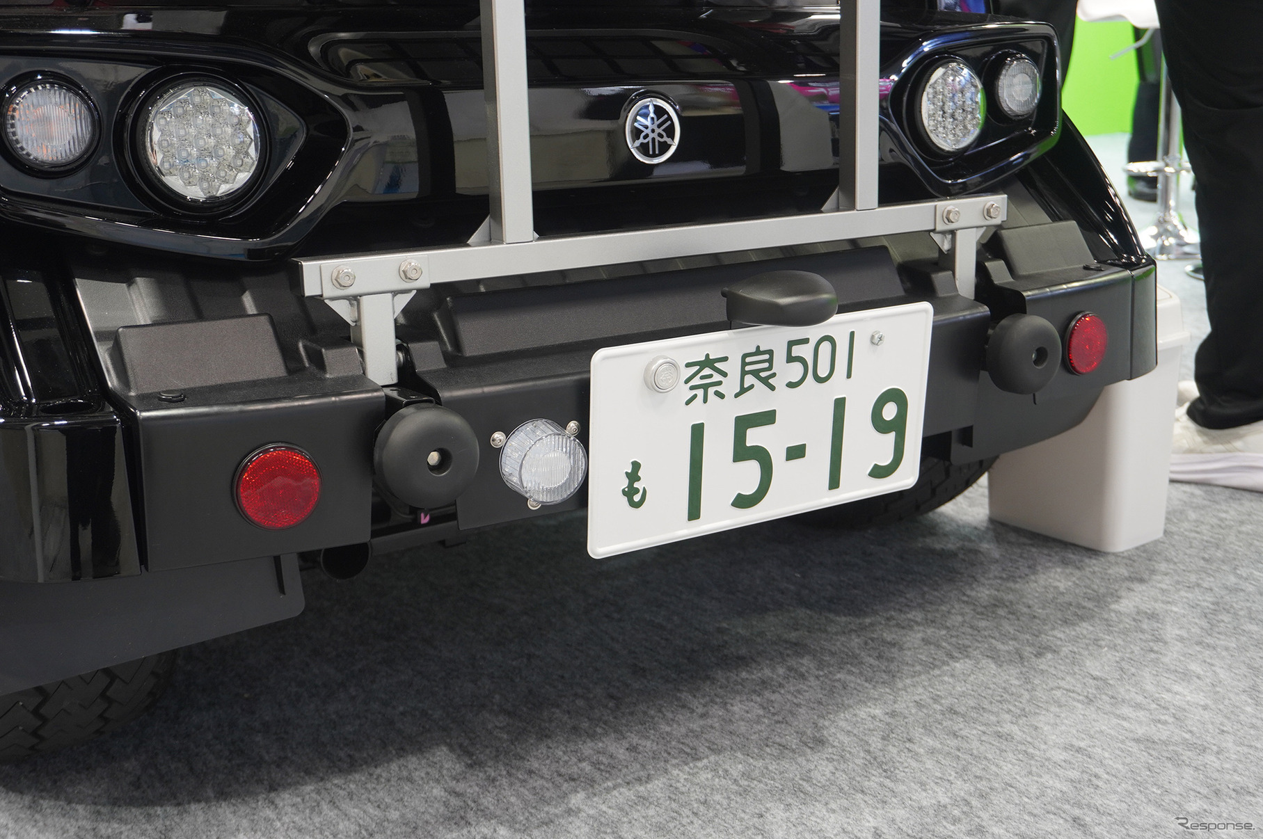 ヤマハ発動機の「グリーンスローモビリティ」（第5回スマートシティ推進EXPO）