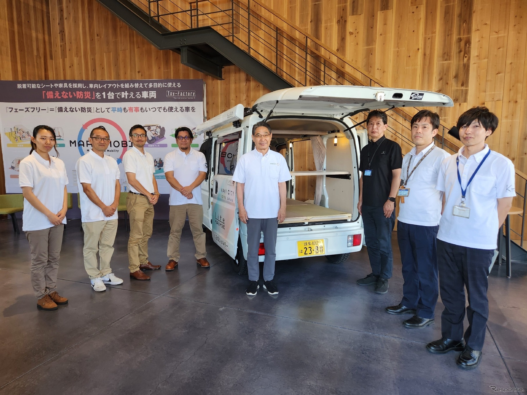 軽自動車（スズキ・エブリイ）をベースとした多機能車両「MARU MOBI Lite（マルモビライト）」
