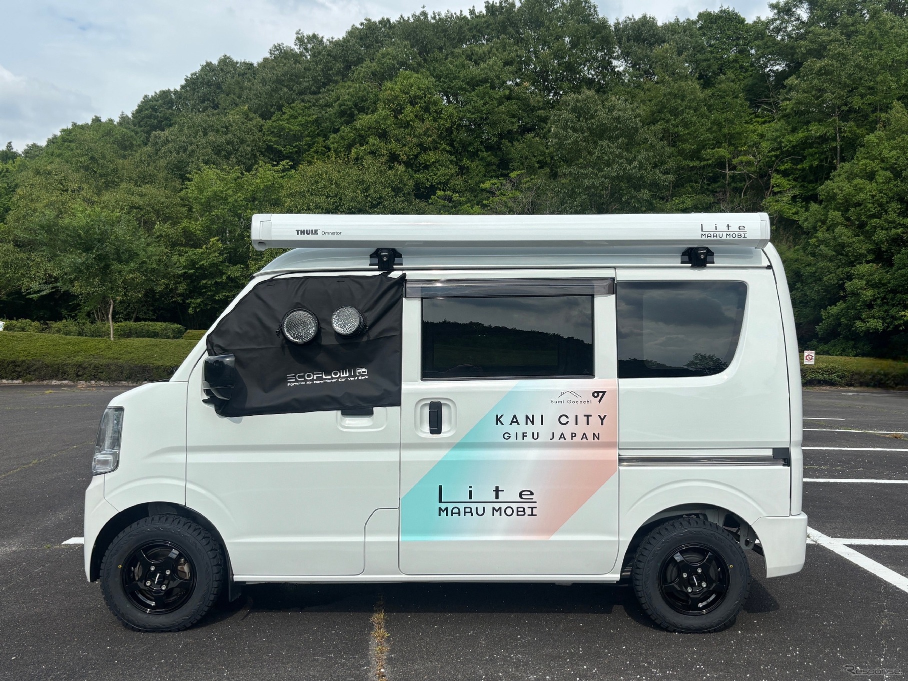 軽自動車（スズキ・エブリイ）をベースとした多機能車両「MARU MOBI Lite（マルモビライト）」