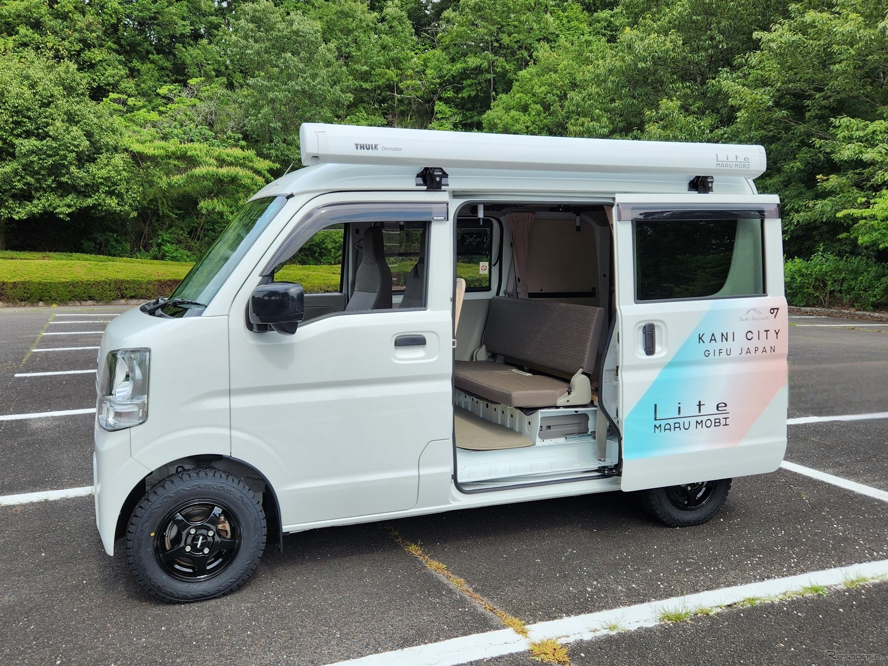 軽自動車（スズキ・エブリイ）をベースとした多機能車両「MARU MOBI Lite（マルモビライト）」