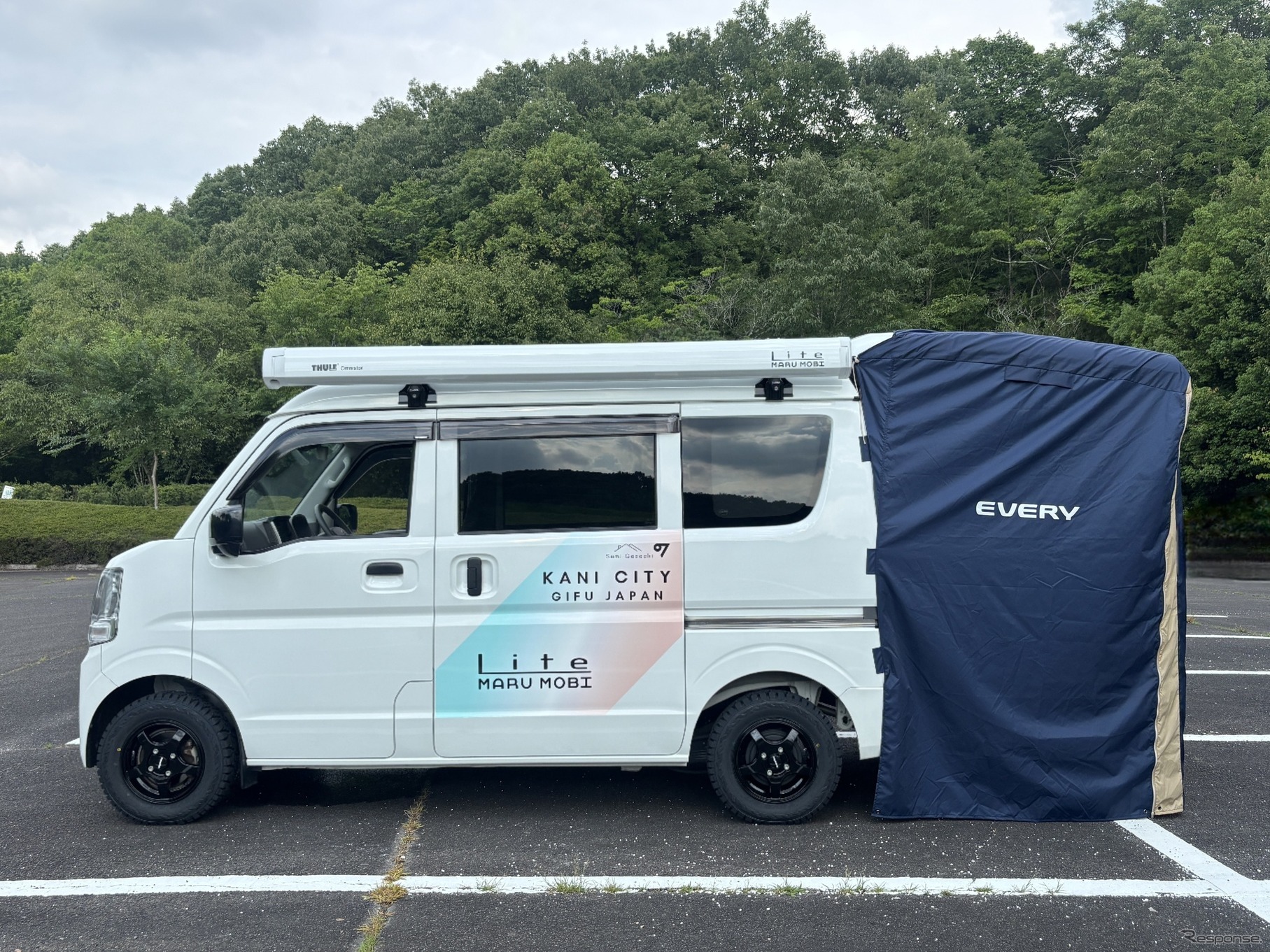 軽自動車（スズキ・エブリイ）をベースとした多機能車両「MARU MOBI Lite（マルモビライト）」