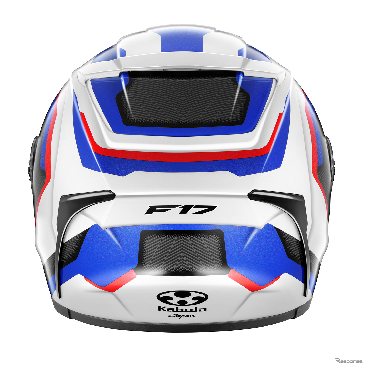 オージーケーカブト F-17 ZESTAL（ホワイトブルーレッド）