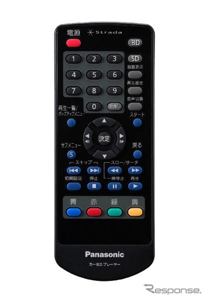 パナソニック、世界初の車載用ブルーレイプレーヤーを発売