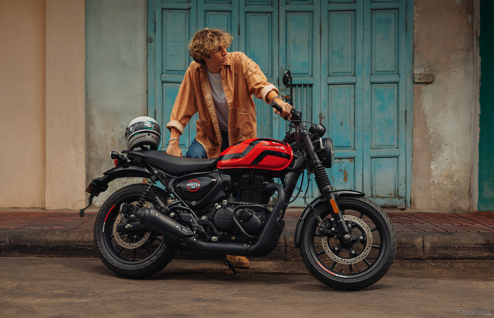ロイヤルエンフィールド ハンター350 London Red（ロンドン・レッド）