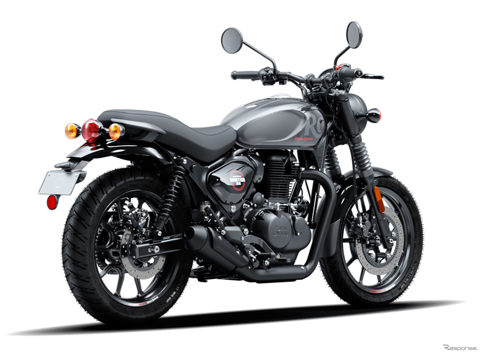 ロイヤルエンフィールド ハンター350 Dapper Grey（ダッパー・グレイ）