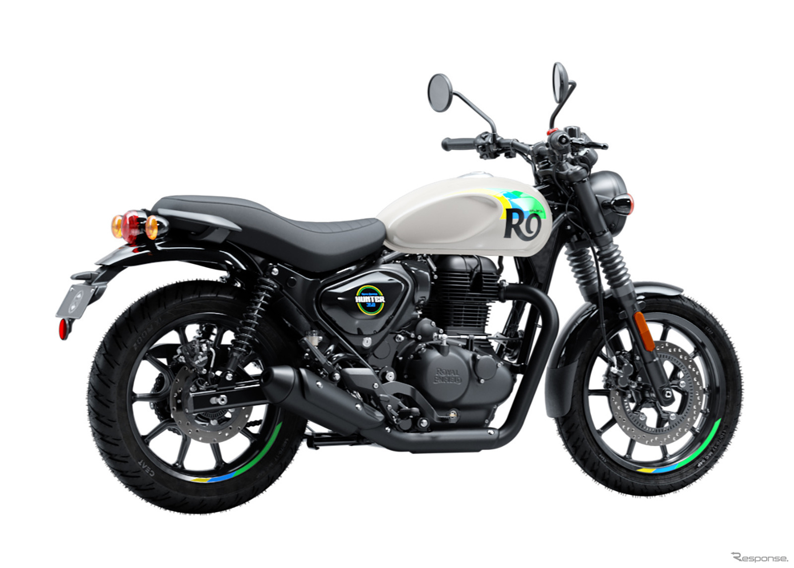 ロイヤルエンフィールド ハンター350 Rio White（リオ・ホワイト）
