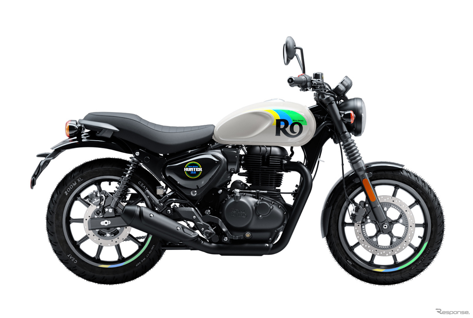 ロイヤルエンフィールド ハンター350 Rio White（リオ・ホワイト）