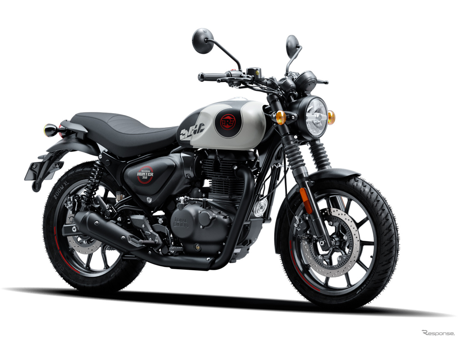 ロイヤルエンフィールド ハンター350 Tokyo Black（トウキョウ・ブラック）