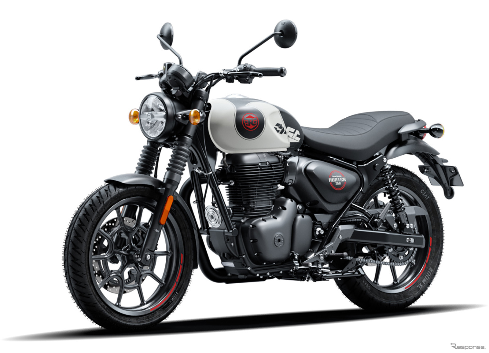 ロイヤルエンフィールド ハンター350 Tokyo Black（トウキョウ・ブラック）