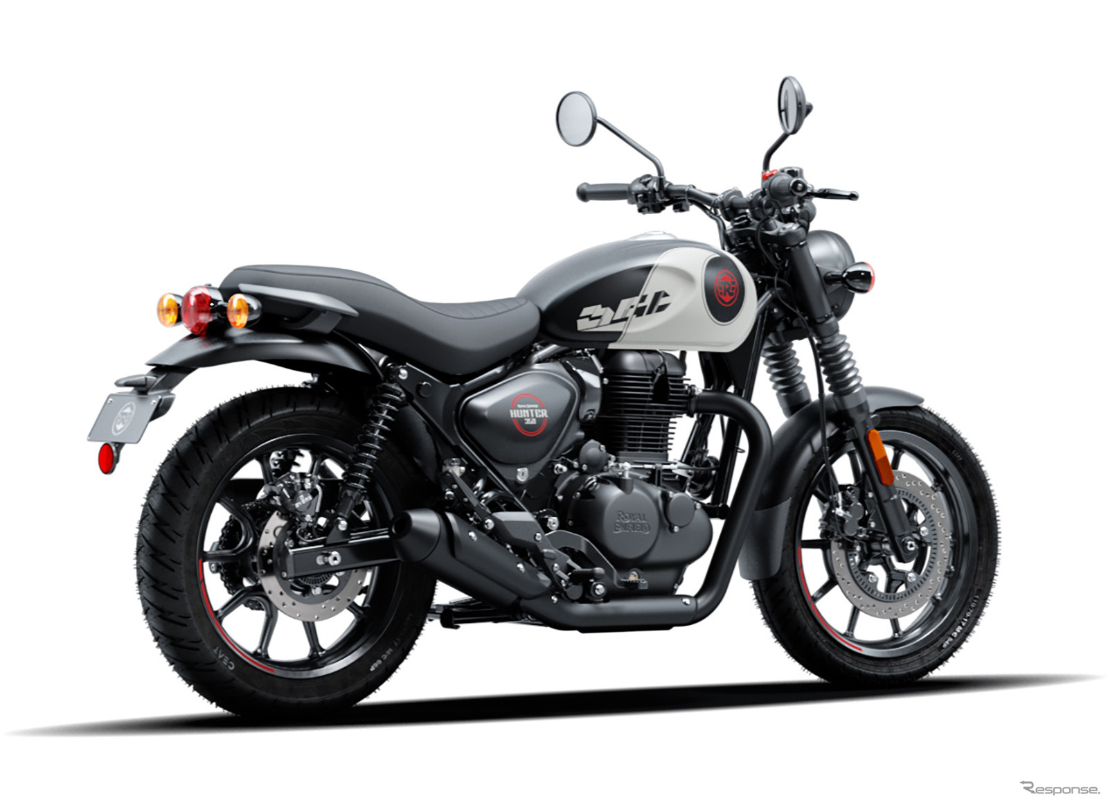 ロイヤルエンフィールド ハンター350 Tokyo Black（トウキョウ・ブラック）