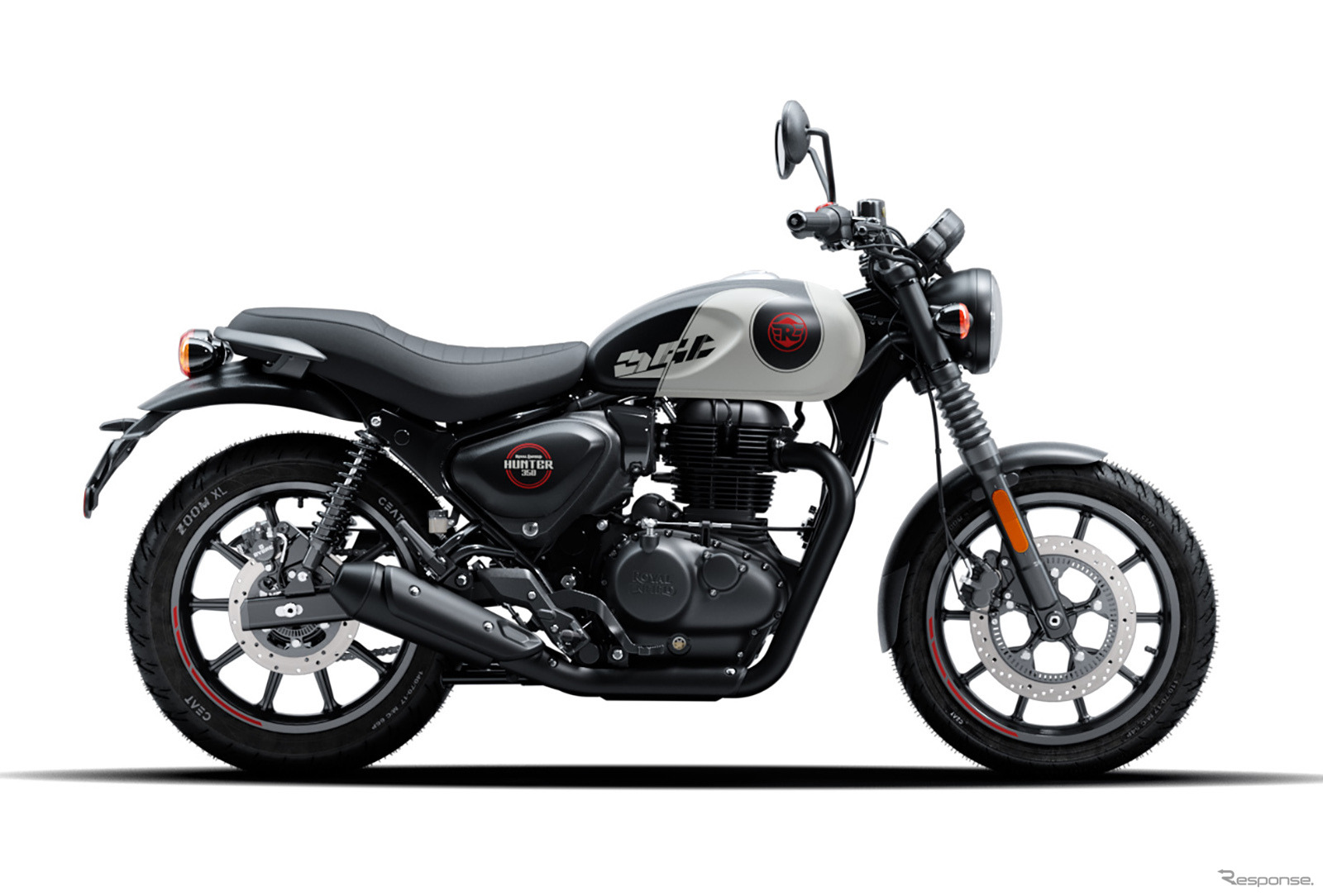 ロイヤルエンフィールド ハンター350 Tokyo Black（トウキョウ・ブラック）