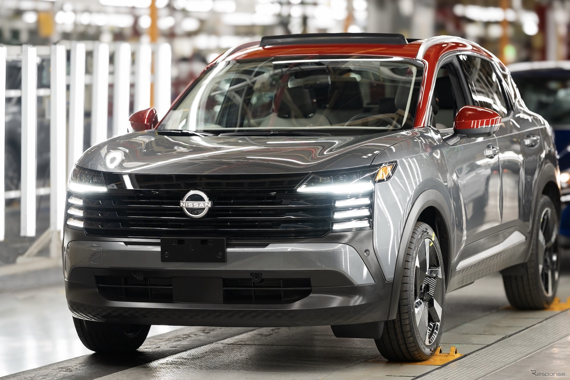 メキシコ・アグアスカリエンテス工場（日産キックス）