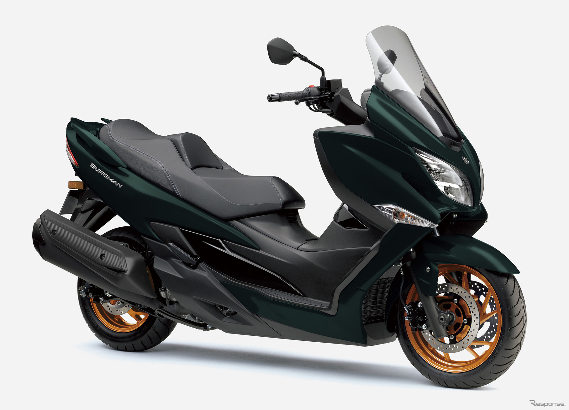 スズキ バーグマン400 ABS（パールマットシャドーグリーン）