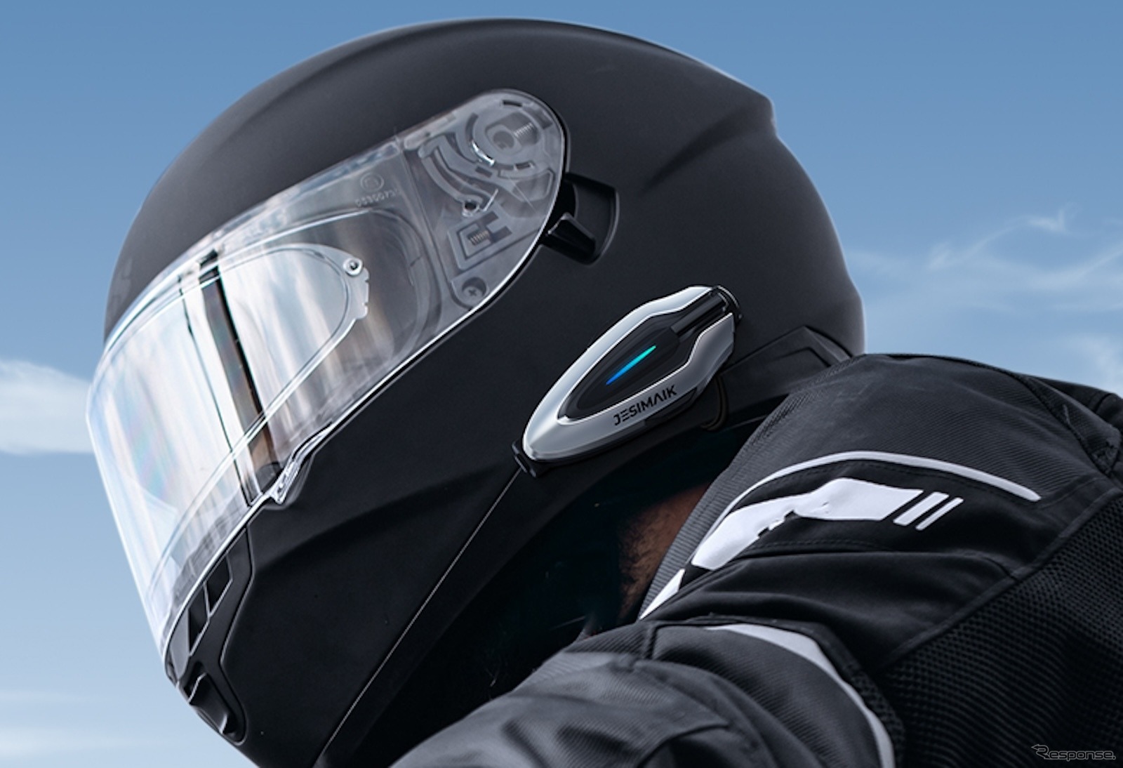 「1秒で着脱できる」JESIMAIKのバイク用インカム『H6』