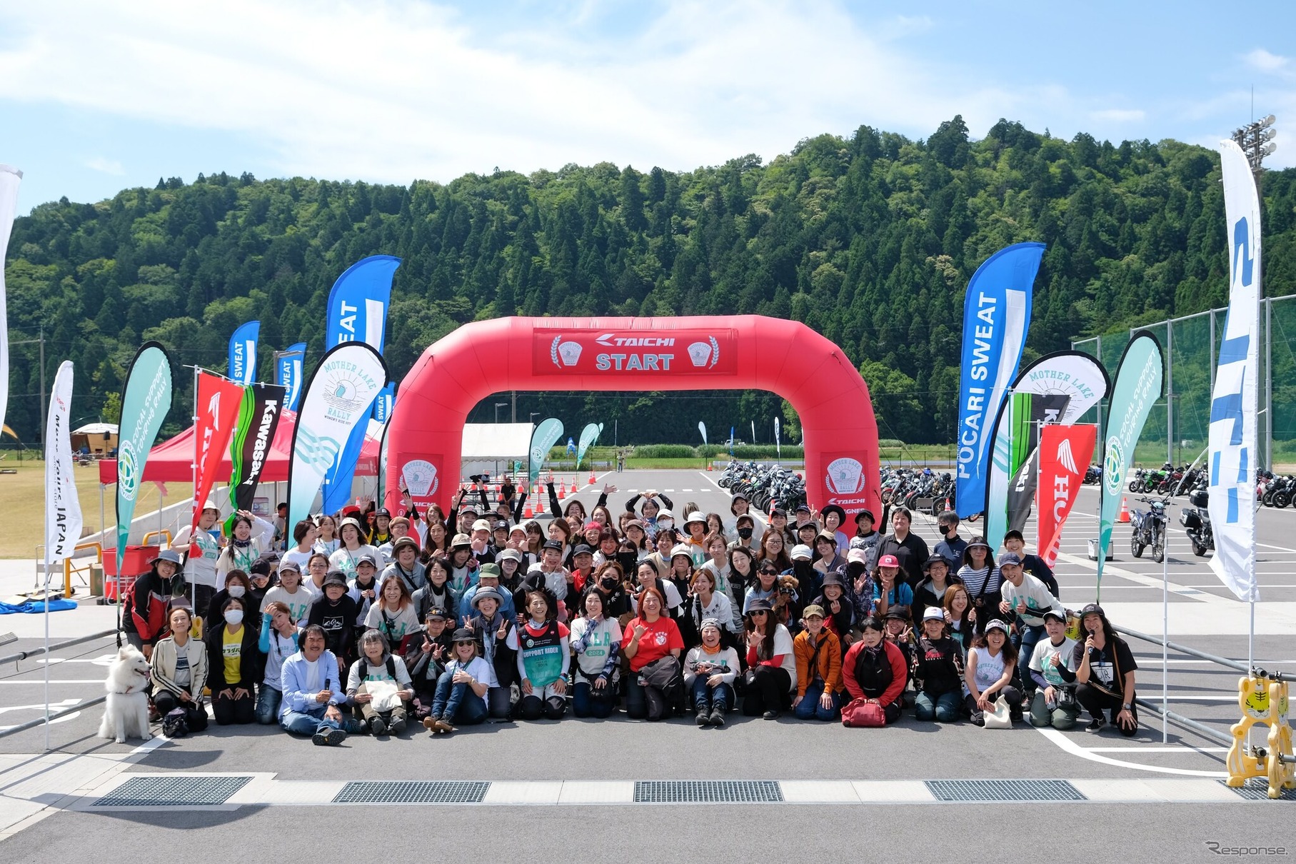 女性ライダー限定のツーリングラリー「MOTHER LAKE RALLY」