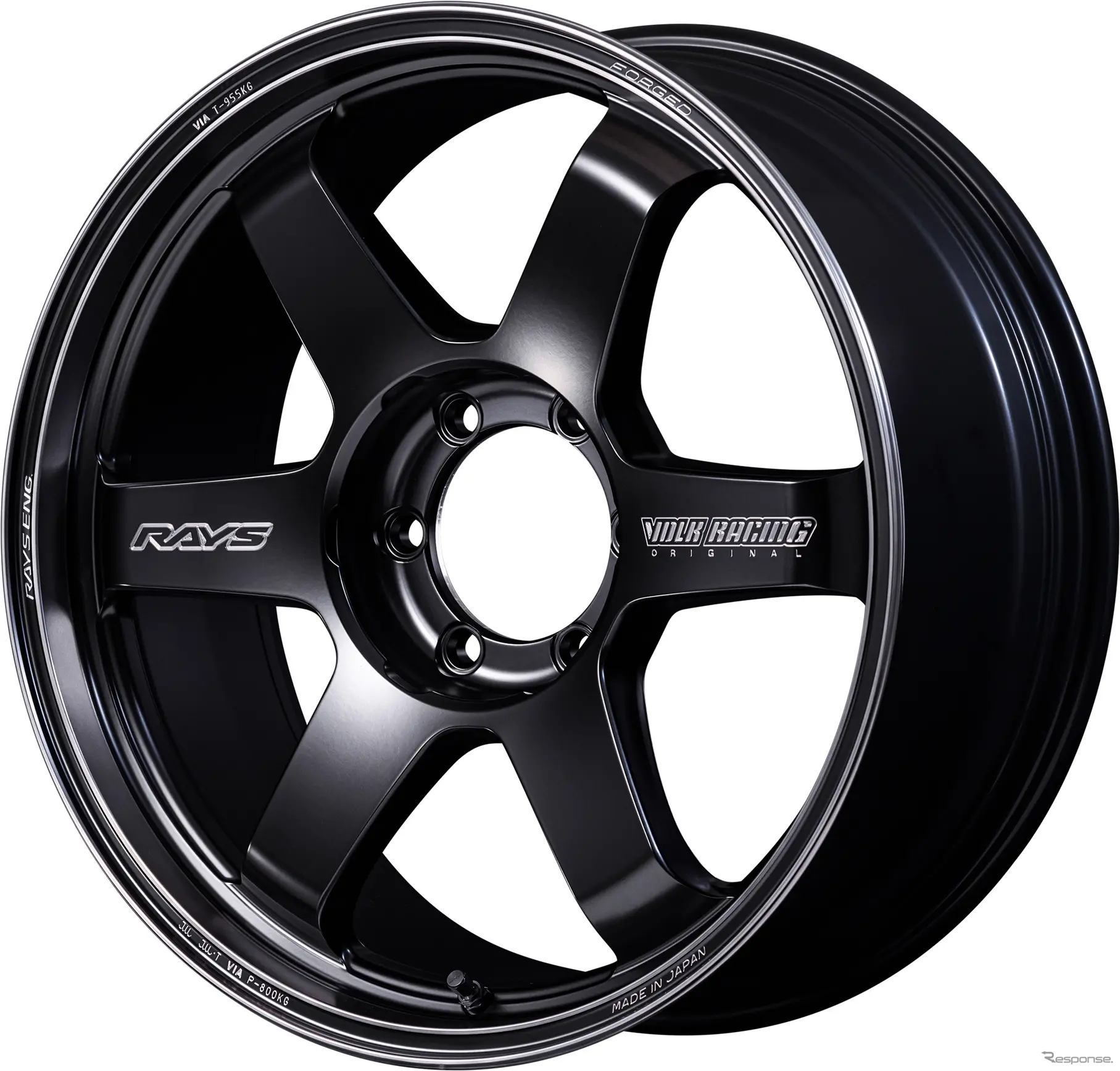 TE37 Ultra LARGE P.C.D. Black Shadow LTD.