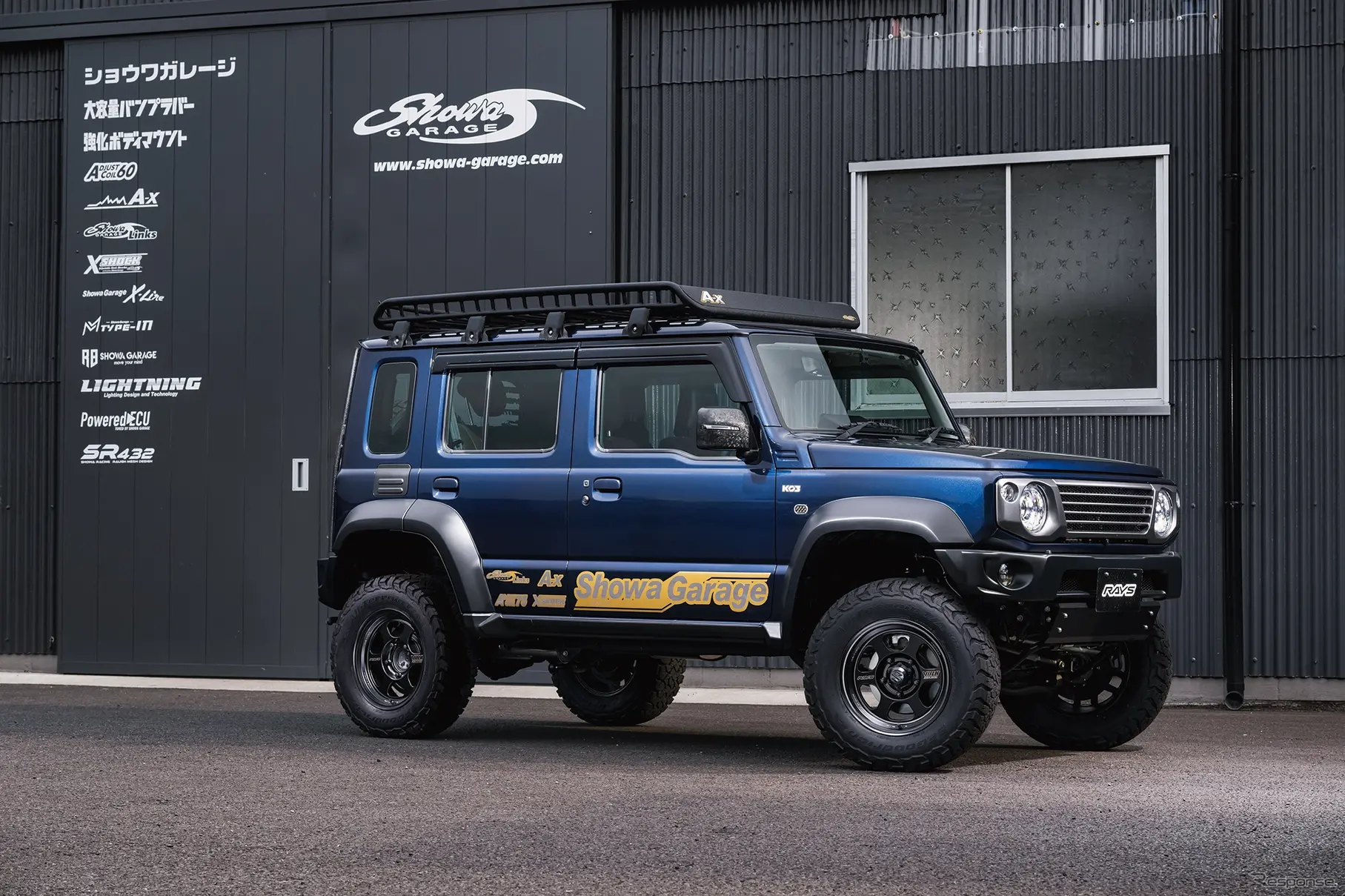 TE37XT for J Black Shadow LTD. × SUZUKI ジムニーノマド