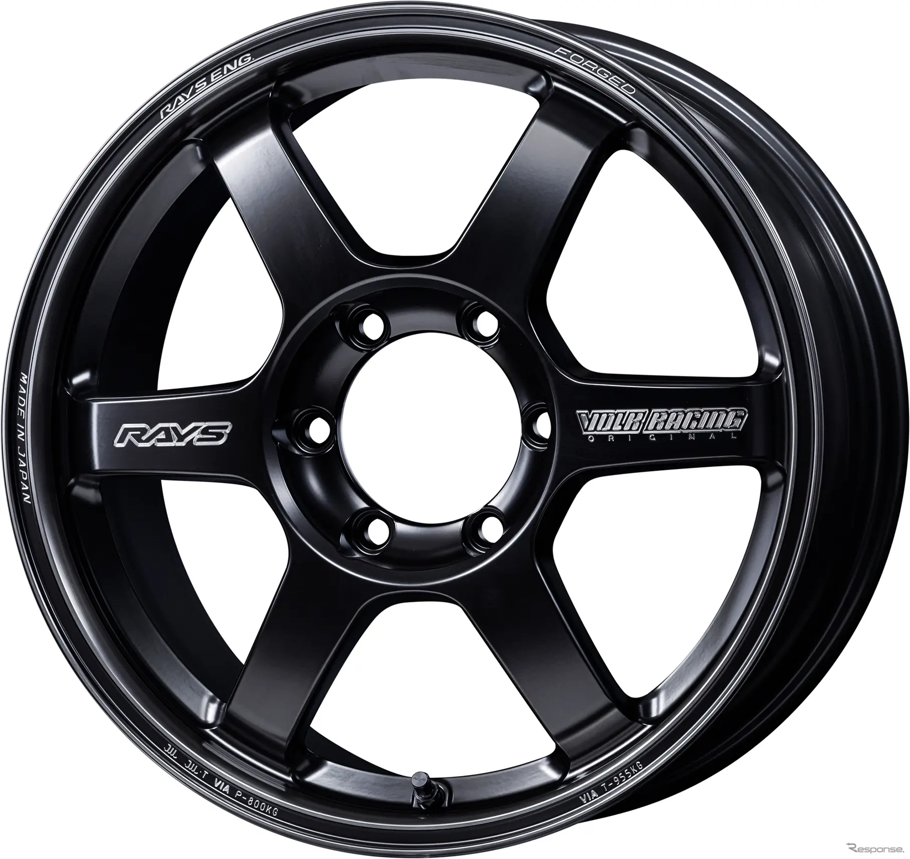 TE37 LARGE P.C.D. PROGRESSIVE MODEL II Black Shadow LTD.