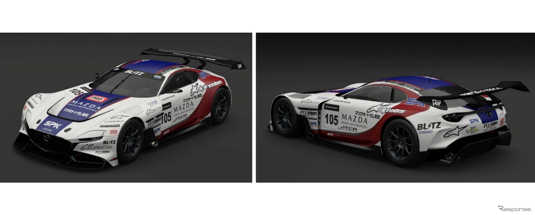 SPK e-SPORT Racing with TC CORSE ＜#105＞