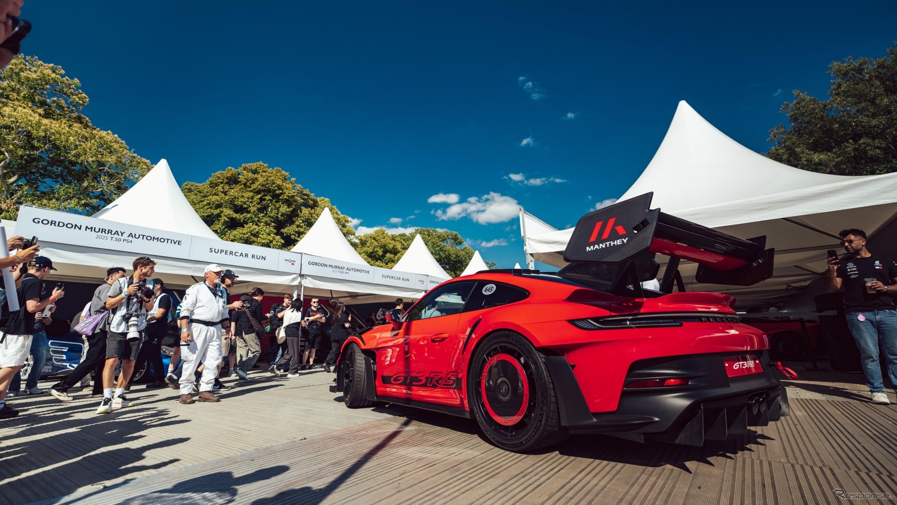 ポルシェの最新『911 GT3』シリーズ（グッドウッド2025）