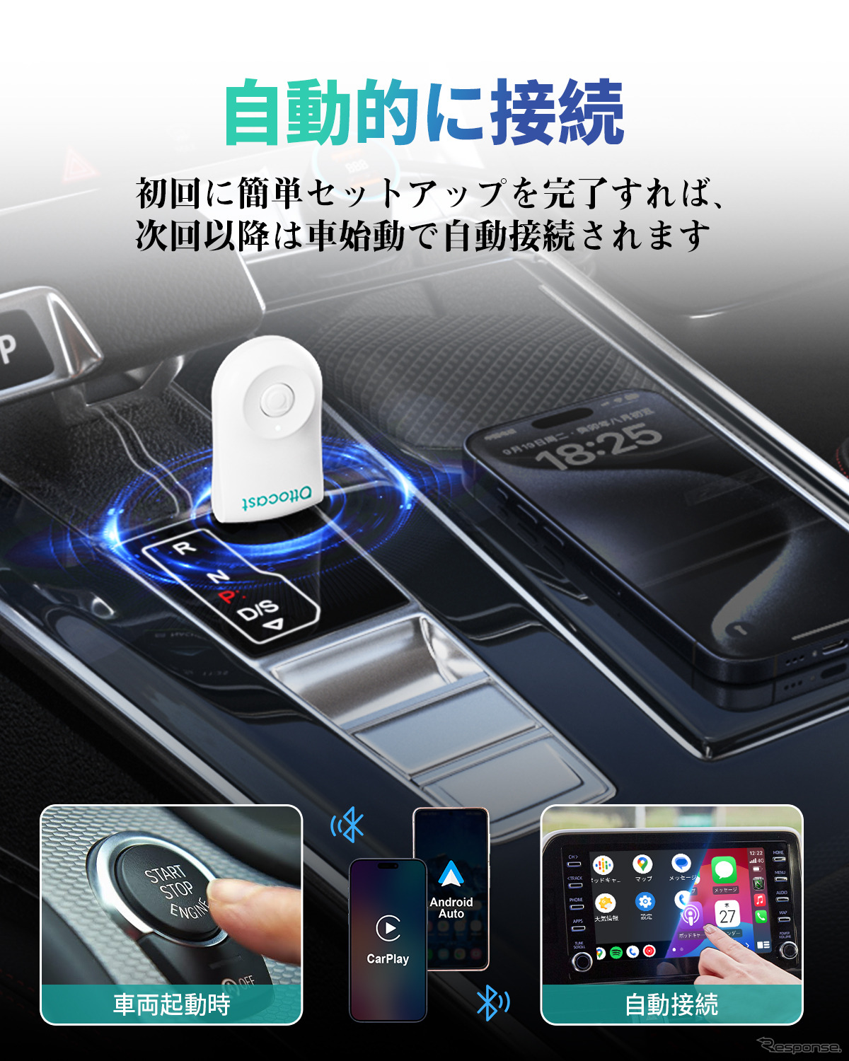 ワイヤレスアダプター「OTTOCAST MINI」