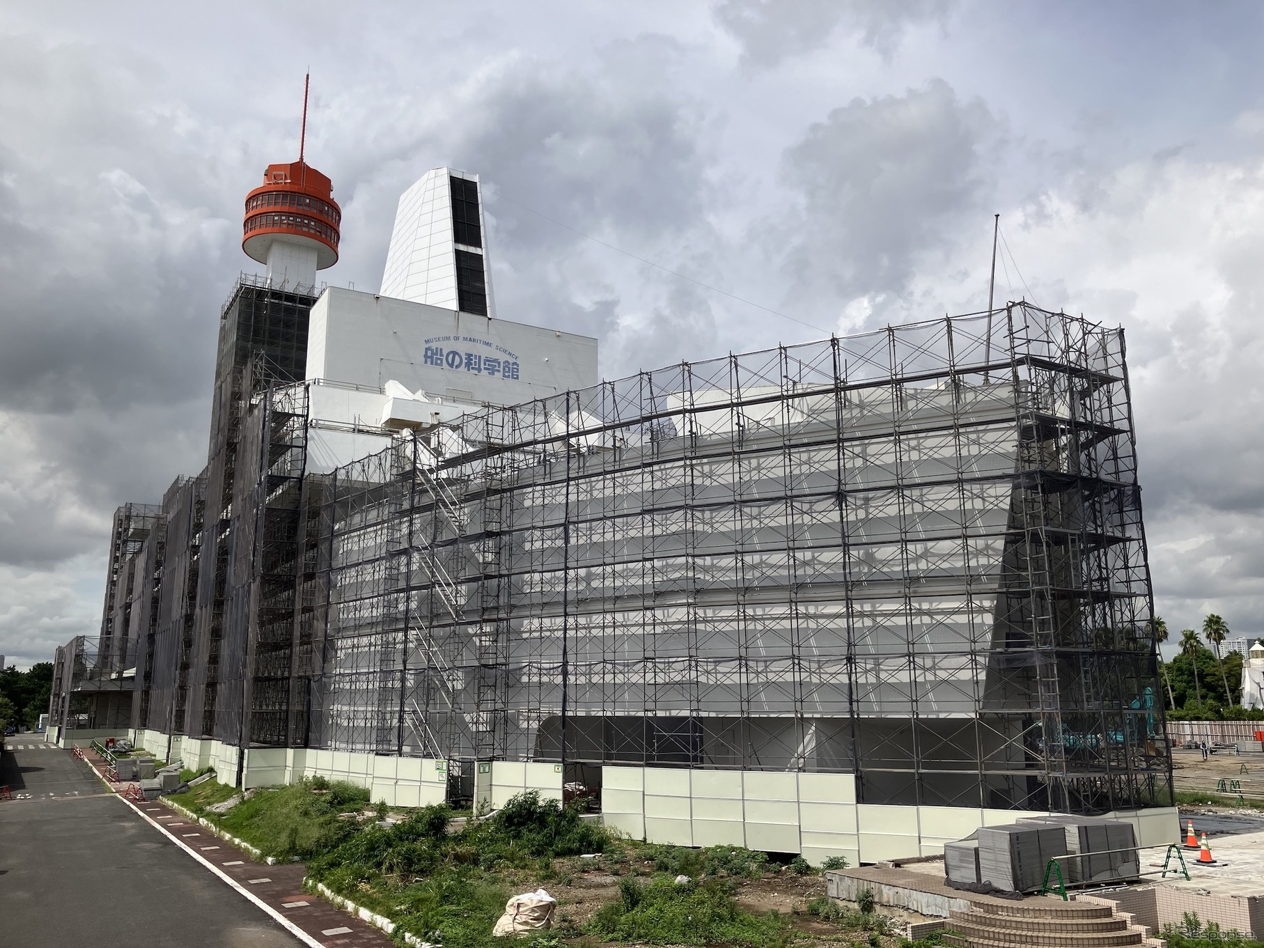 船の科学館本館（2024年8月29日）