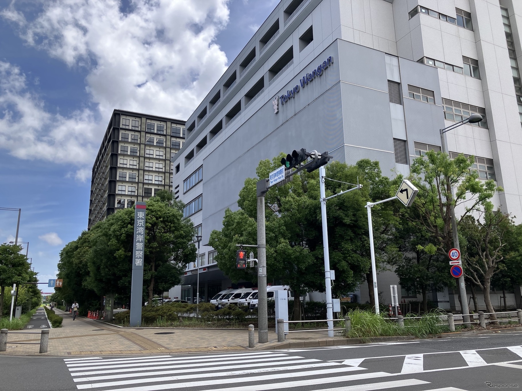 事件はどこで起きている？ 湾岸警察署は至近