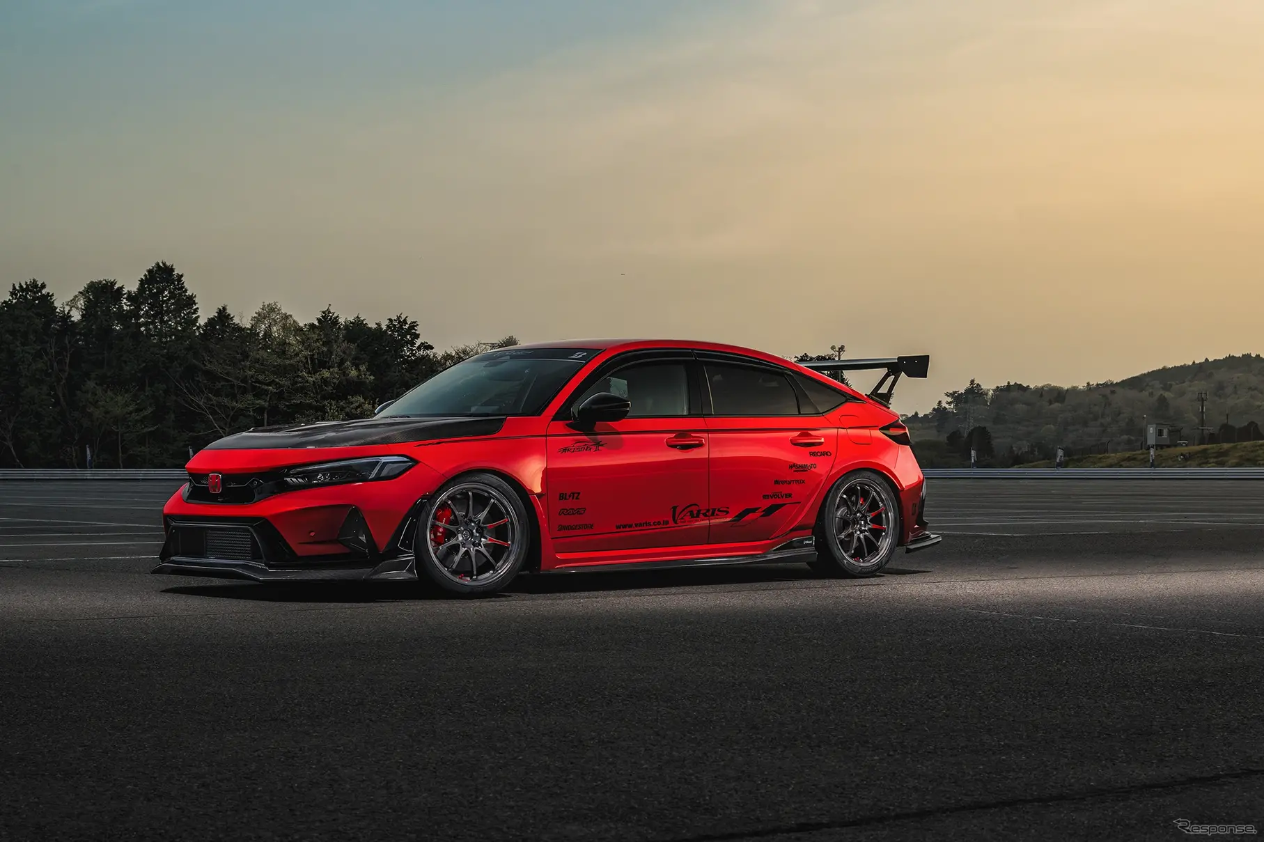 レイズ VOLK RACING CE28N-plus SL × Honda シビック TYPE R