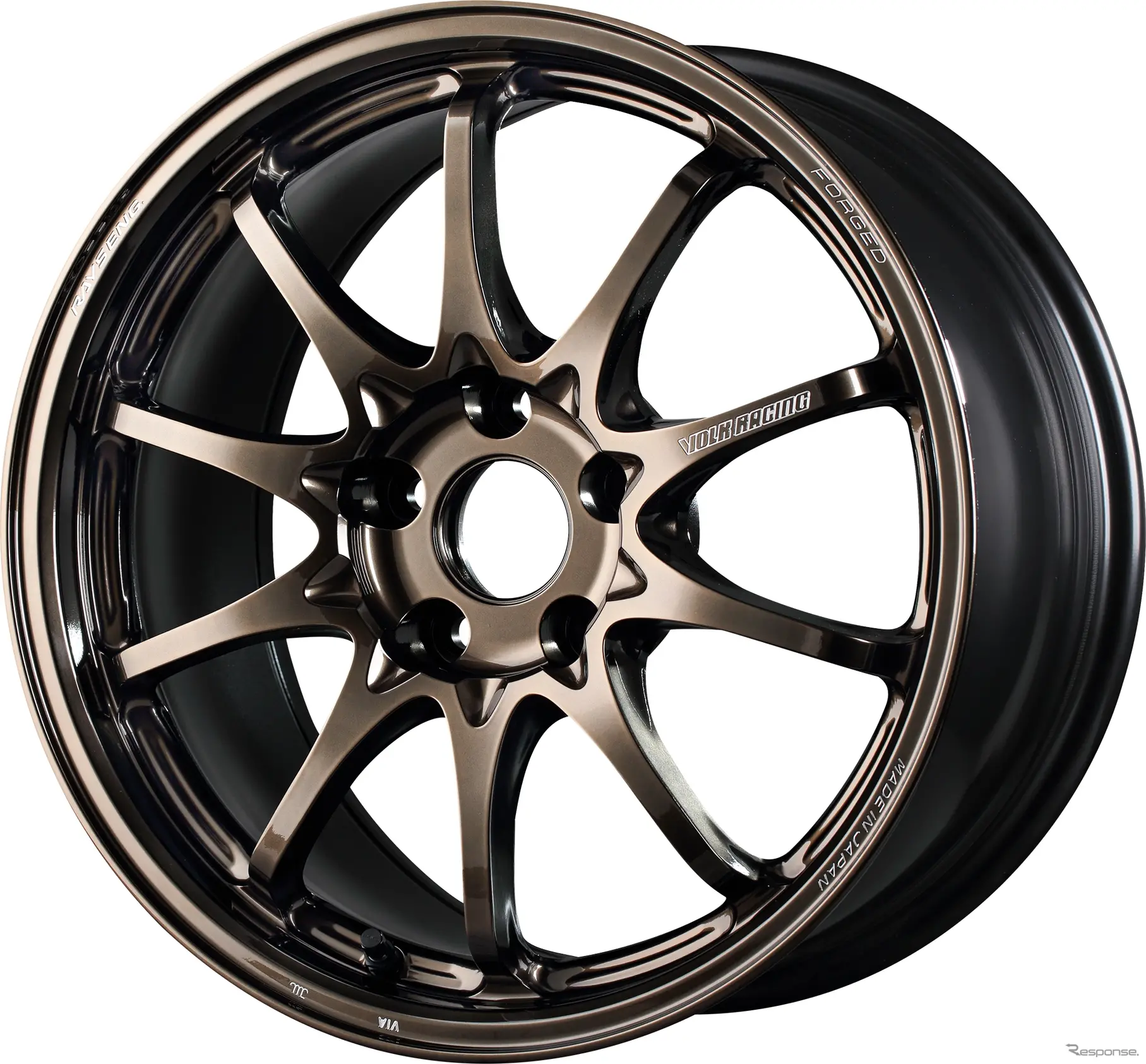 レイズ VOLK RACING CE28N-plus【シャイニングブロンズメタル】