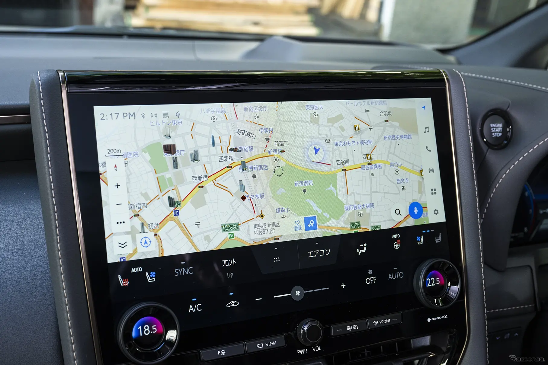AppleCarPlay／Androidauto対応のディスプレイオーディオで使用可能