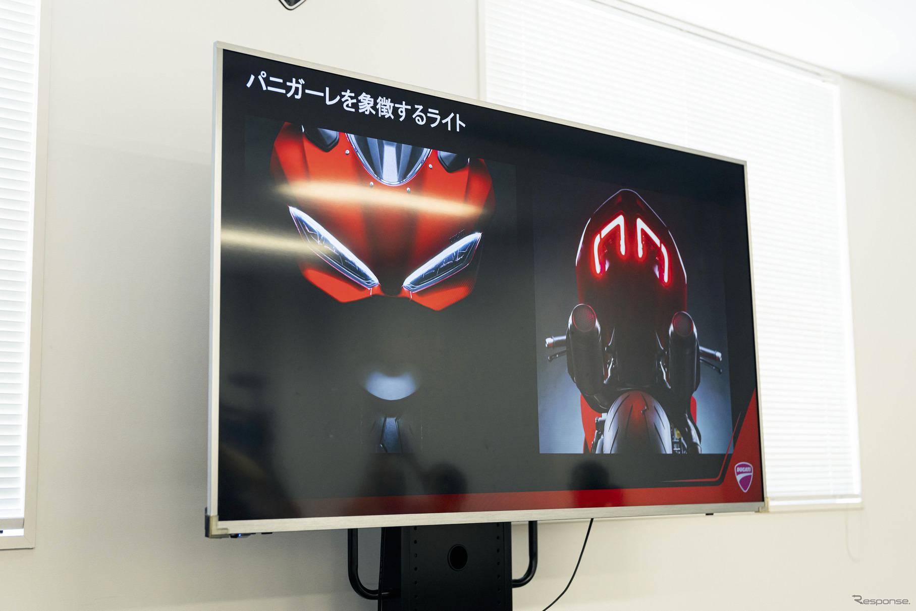 ドゥカティ 新型V2エンジン
