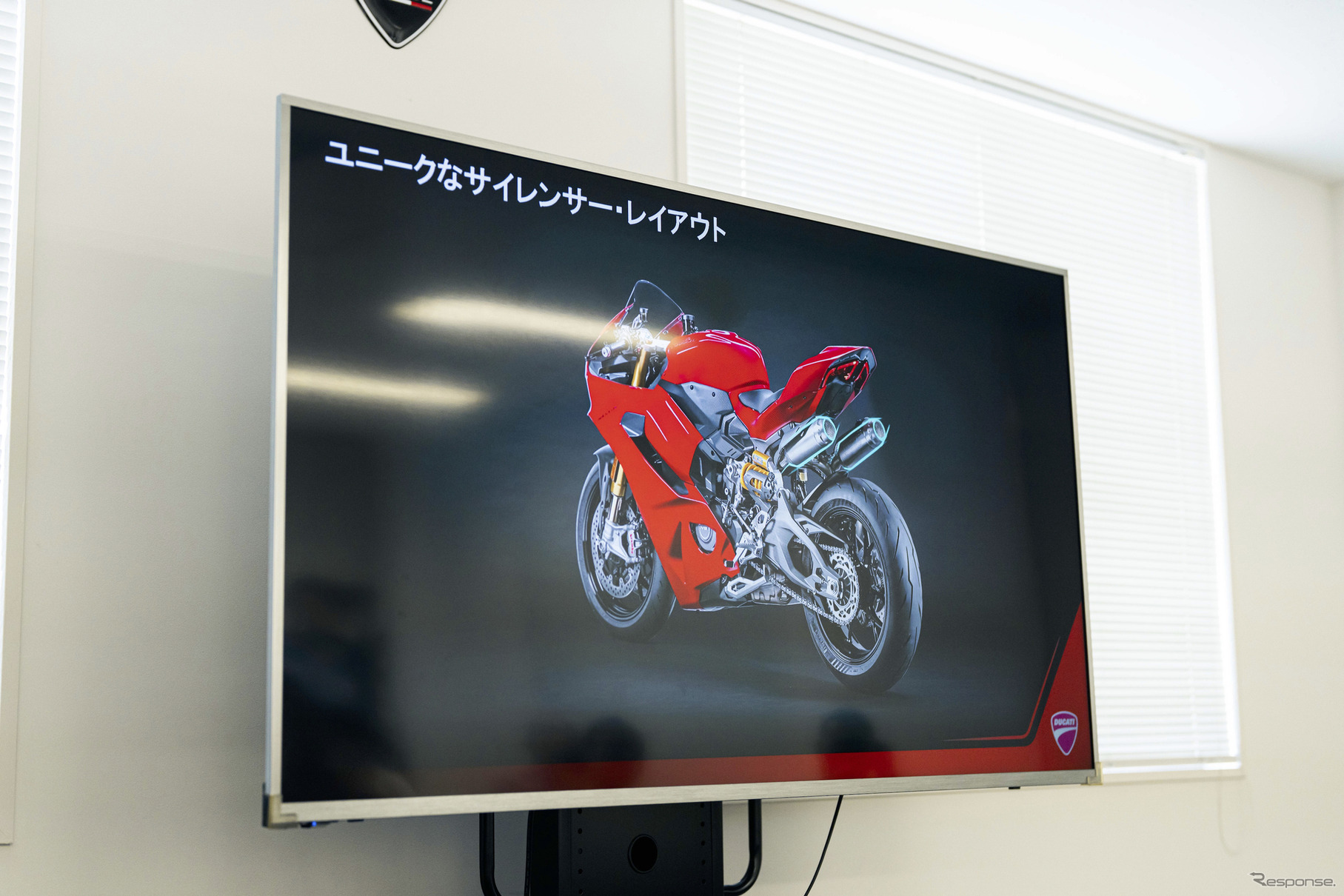 ドゥカティ 新型V2エンジン