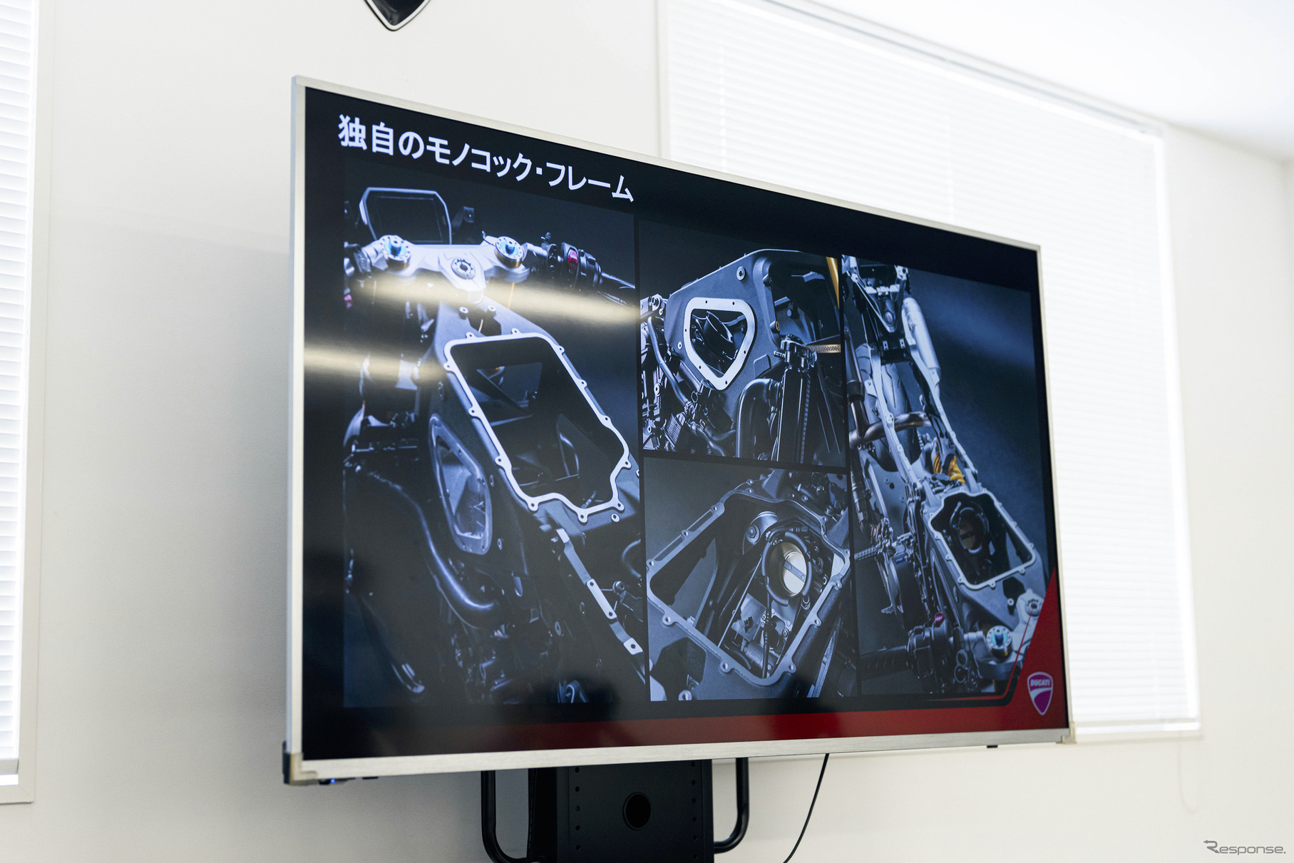 ドゥカティ 新型V2エンジン