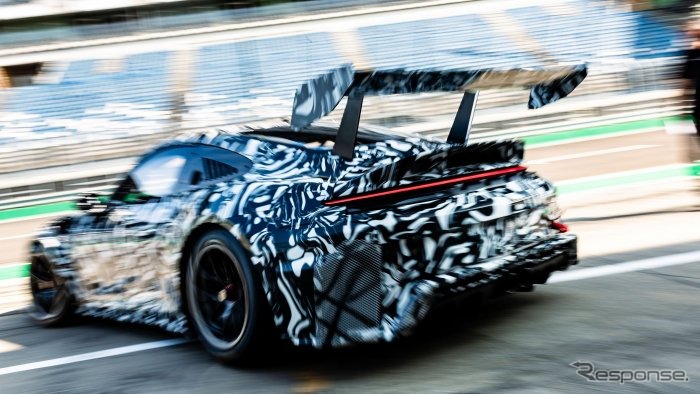 ポルシェ『911カップ』新型のプロトタイプ