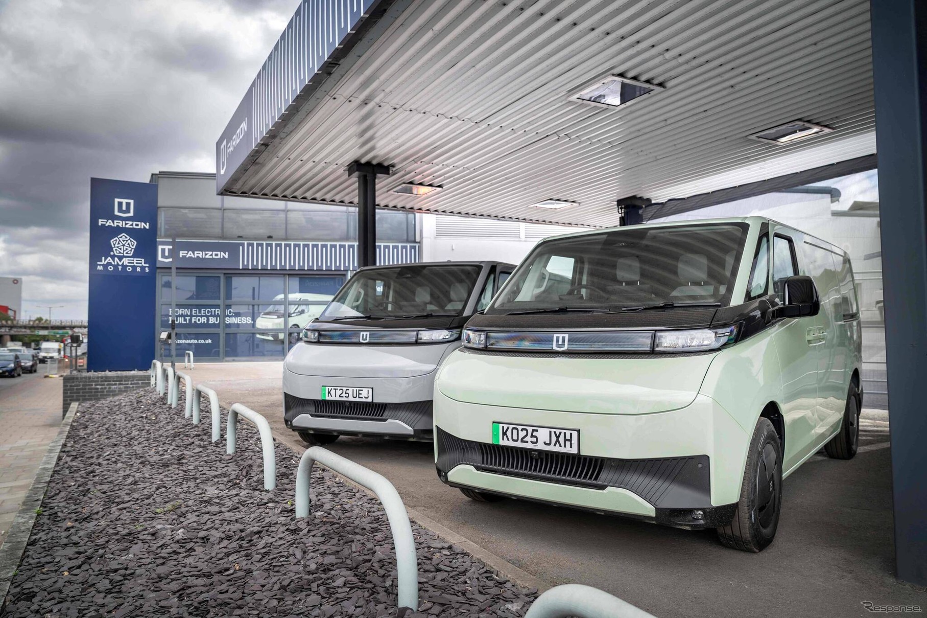 中国ジーリー（吉利）の電動商用車部門のファリゾンが英国ロンドン北部に旗艦ディーラー開設