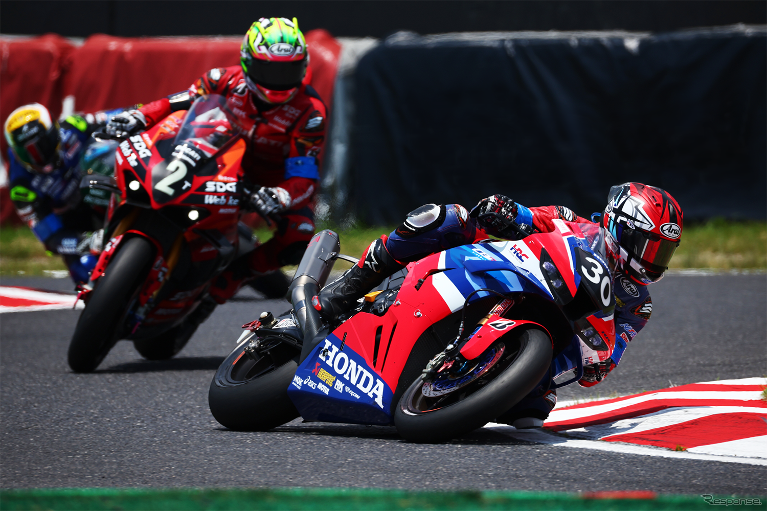 鈴鹿8耐 第45回大会（2024年）の様子