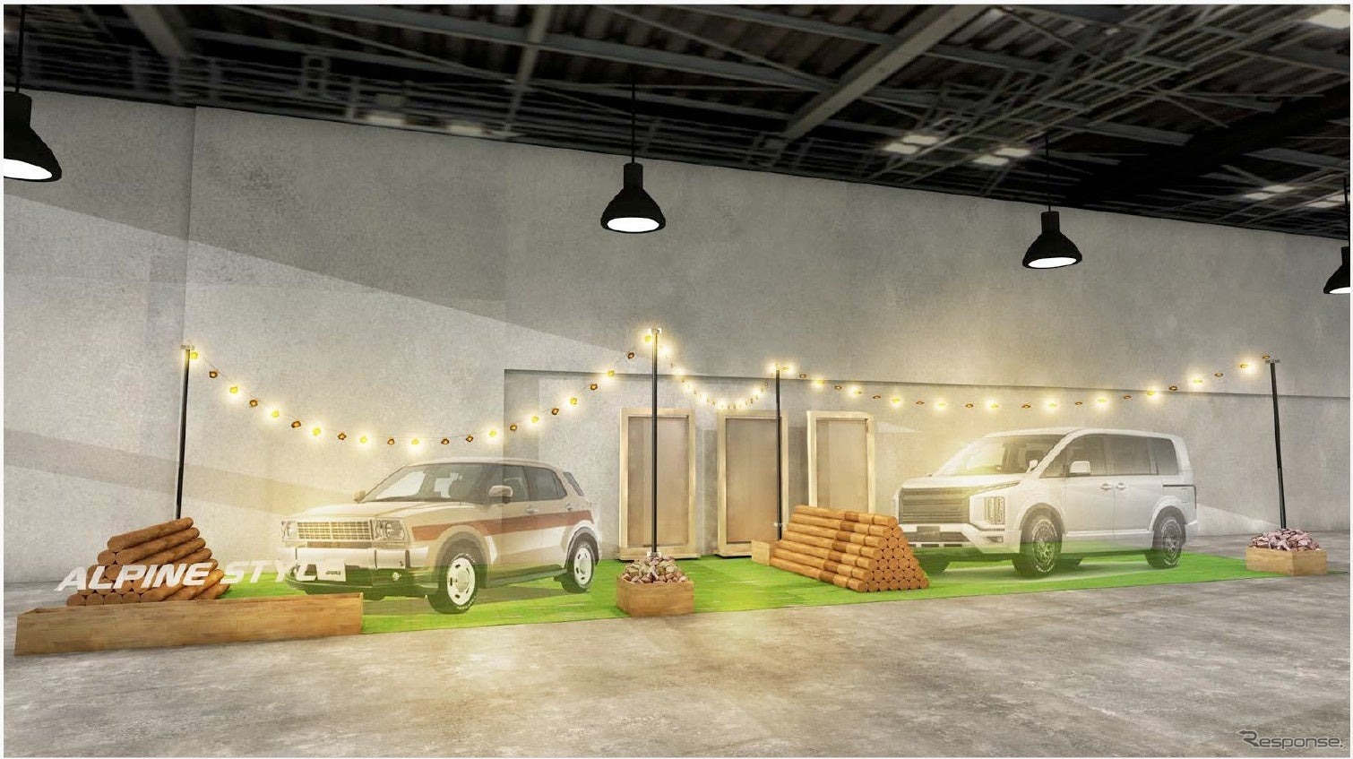 ALPINE STYLE/Cal's Motor展示イメージ