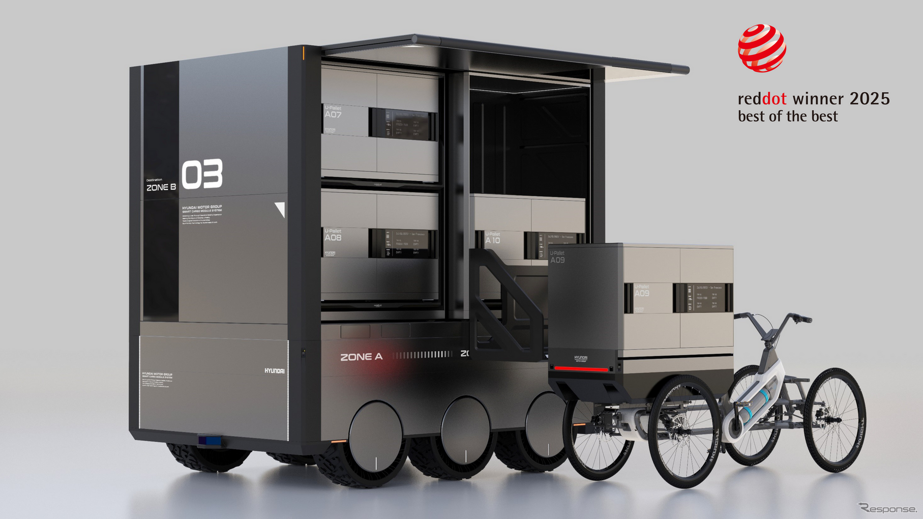 ヒョンデの「City Pod」と「Urban Pod」