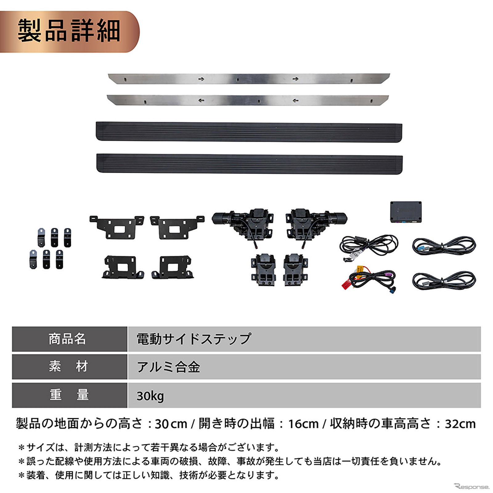 CRAFTWORKS『ランクル250』専用「電動サイドステップ」