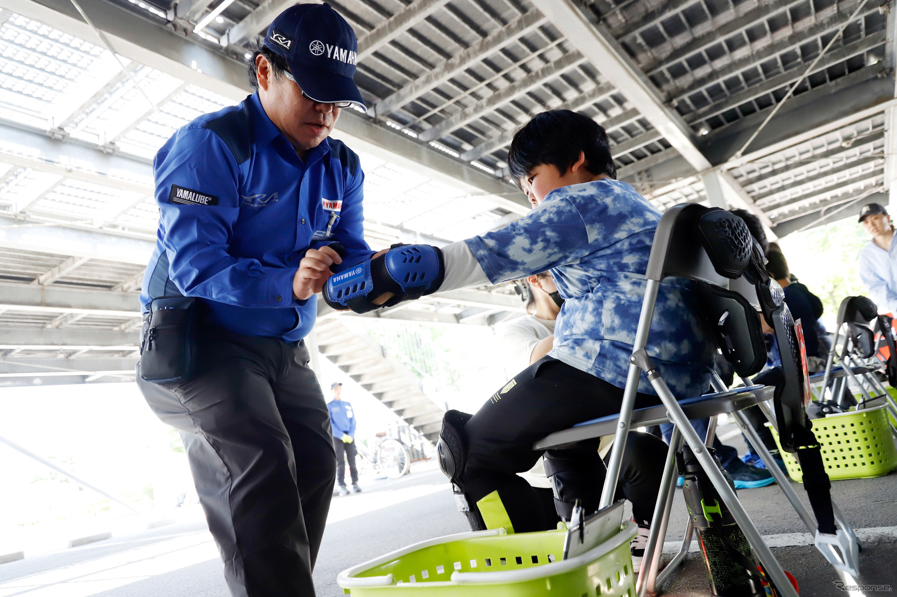 ヤマハ発動機の親子バイク教室
