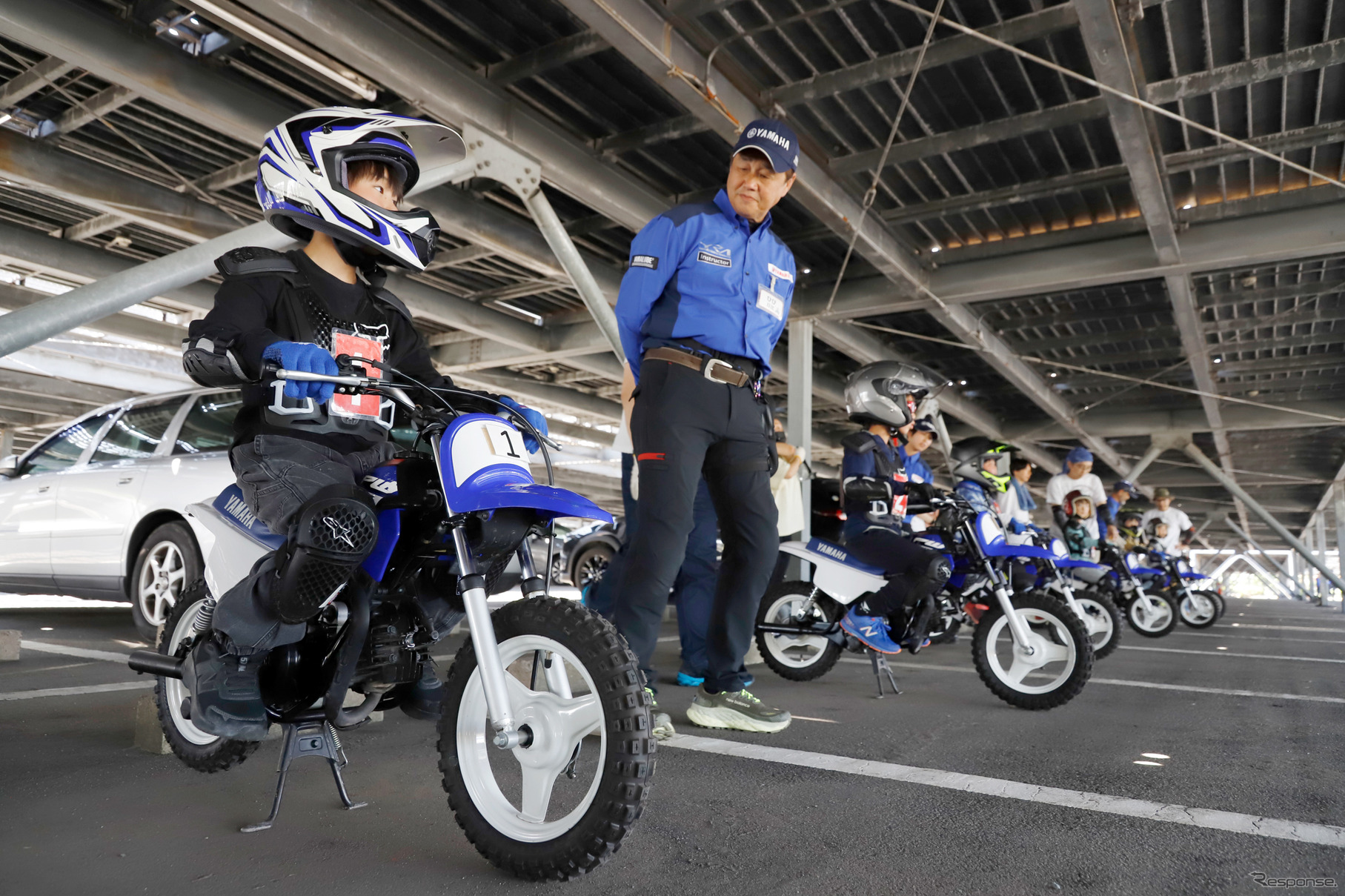 ヤマハ発動機の親子バイク教室
